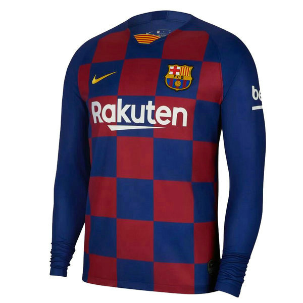 Camiseta Barcelona Manga Larga Primera 2019-2020