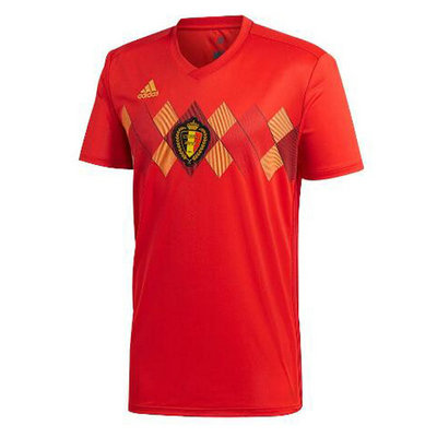 Camiseta Belgica Primera Copa Mundial 2018