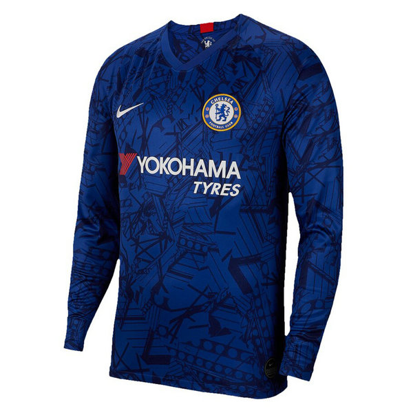 Camiseta Chelsea Manga Larga Primera 2019-2020