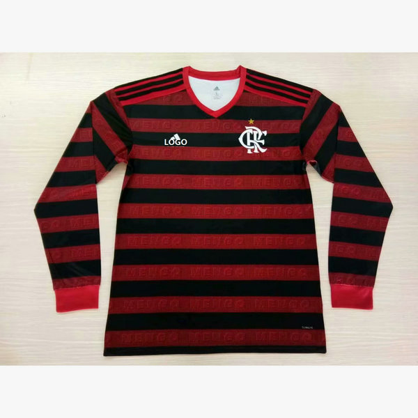 Camiseta Flamengo Manga Larga Primera 2019-2020