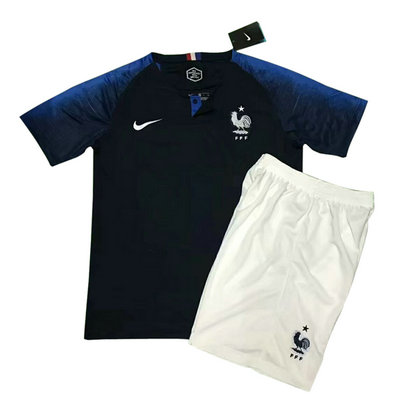 Camiseta Francia Ninos Primera Copa Mundial 2018