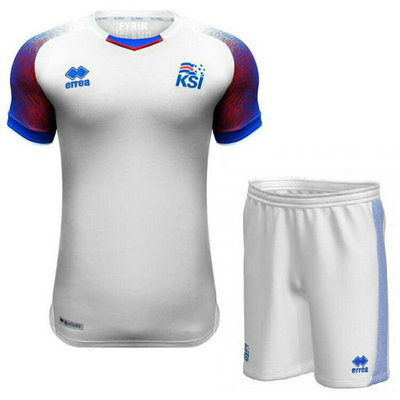 Camiseta Islandia Ninos Segunda 2018-2019