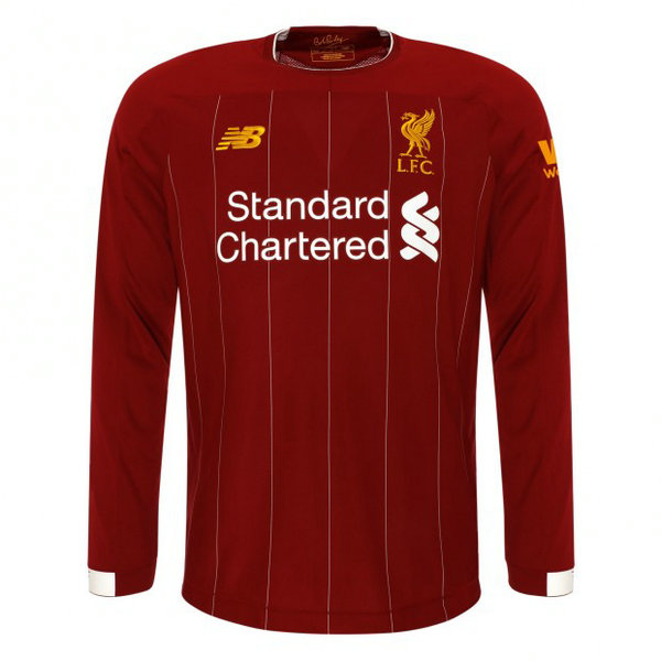 Camiseta Liverpool Manga Larga Primera 2019-2020