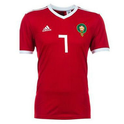 Camiseta Marruecos Primera Copa Mundial 2018