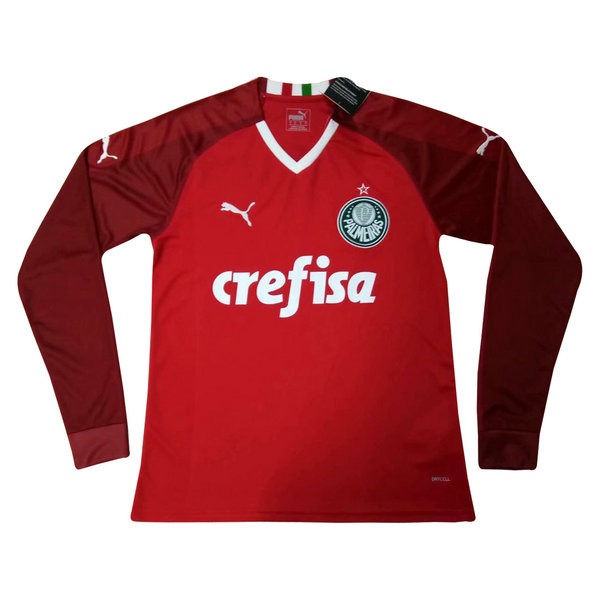 Camiseta Palmeiras Manga Larga Rojo Portero 2019-2020