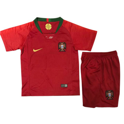 Camiseta Portugal Ninos Primera Copa Mundial 2018