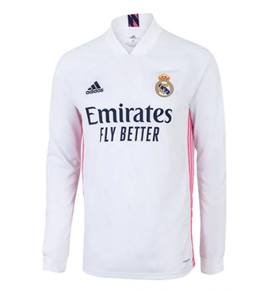 Camiseta Real Madrid Manga Larga Primera 2020-2021
