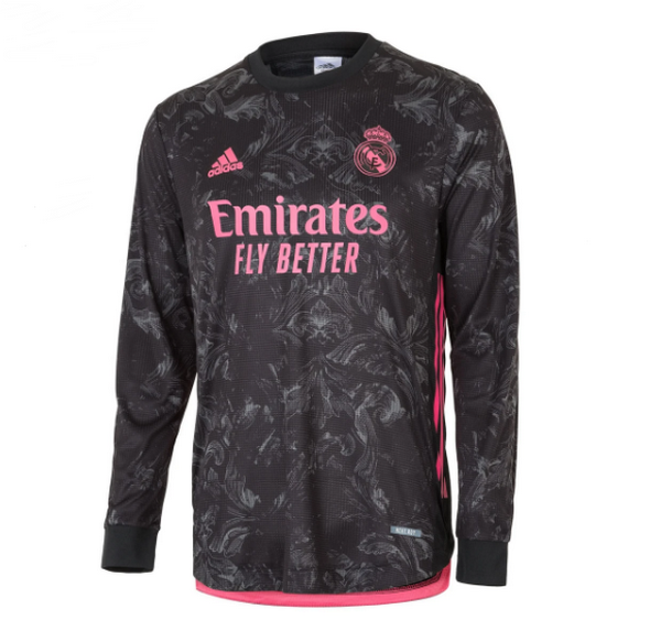 Camiseta Real Madrid Manga Larga Tercera 2020-2021