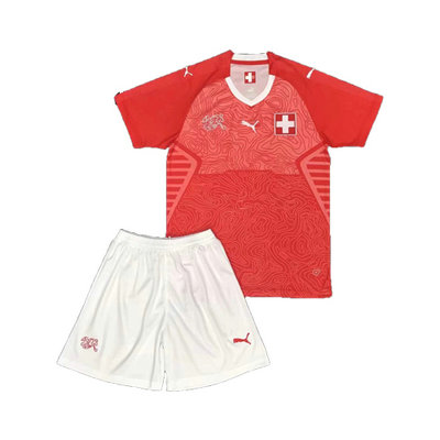 Camiseta Suiza Ninos Primera Copa Mundial 2018