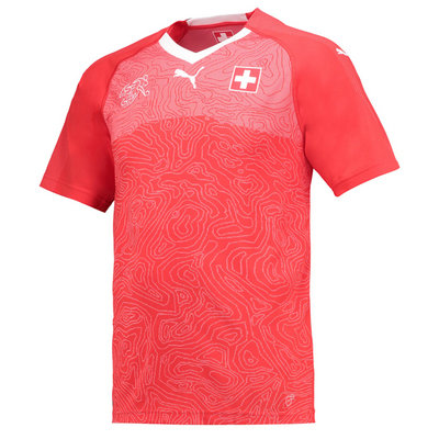 Camiseta Suiza Primera Copa Mundial 2018