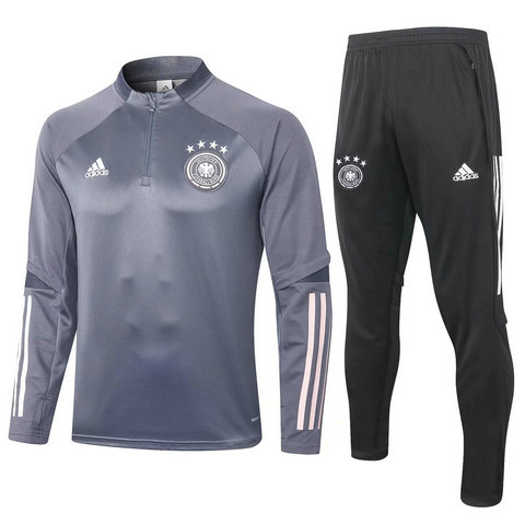 Camiseta entrenamiento Alemania ML Gris Euro 2020