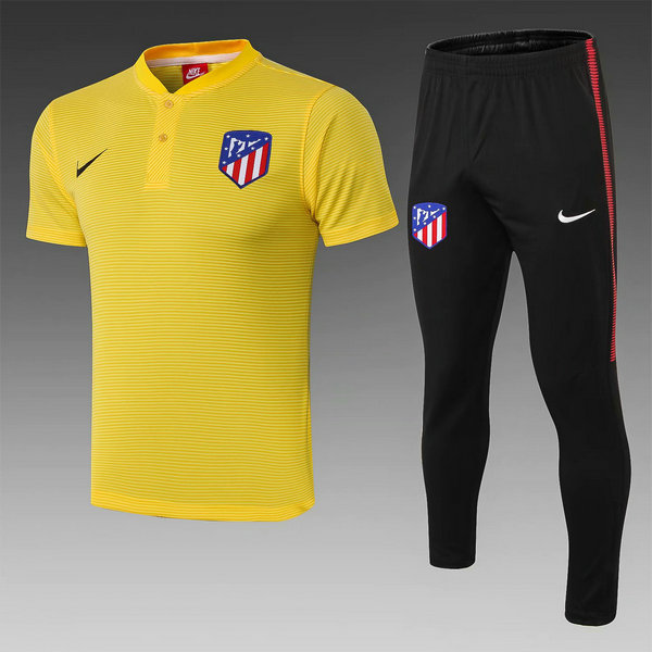 Camiseta polo Atletico de Madrid Amarillo 2019-2020
