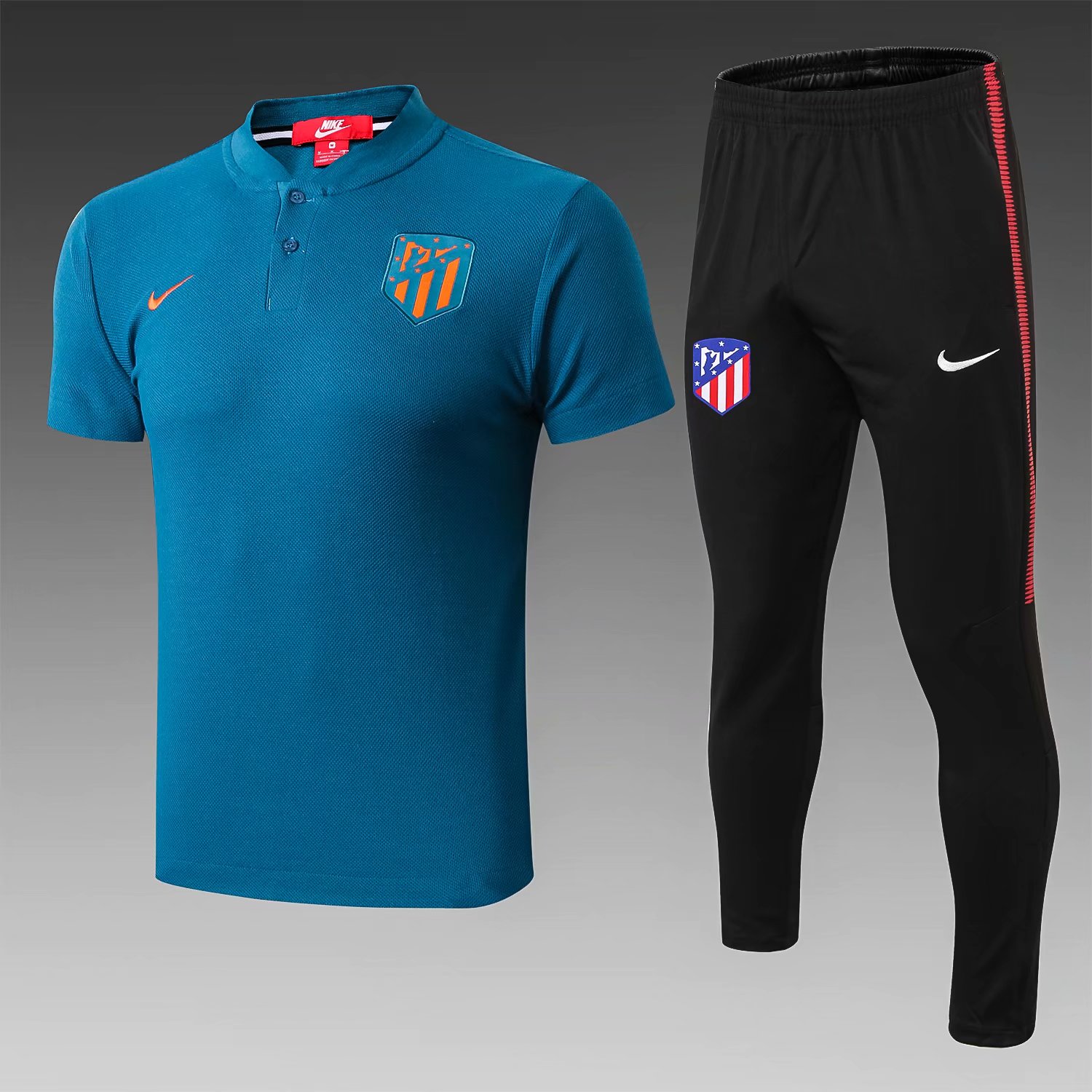 Camiseta polo Atletico de Madrid Azul 2019-2020
