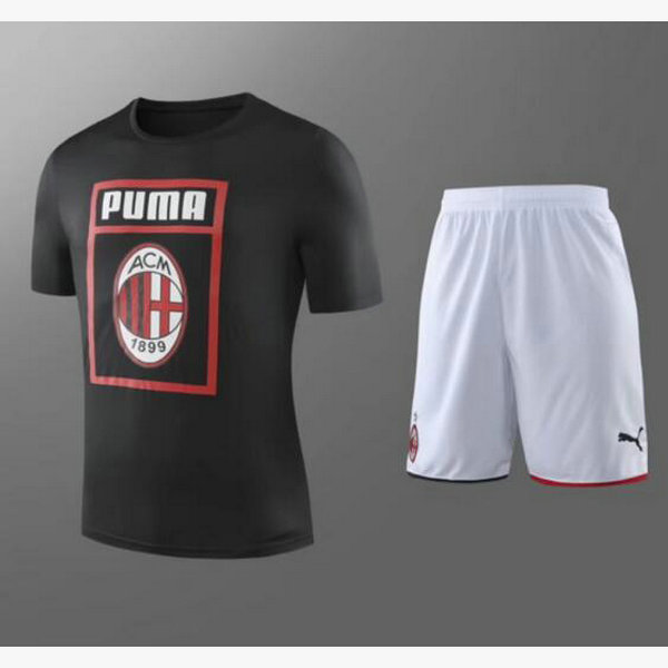 camiseta entrenamiento AC Milan negro 2019-2020