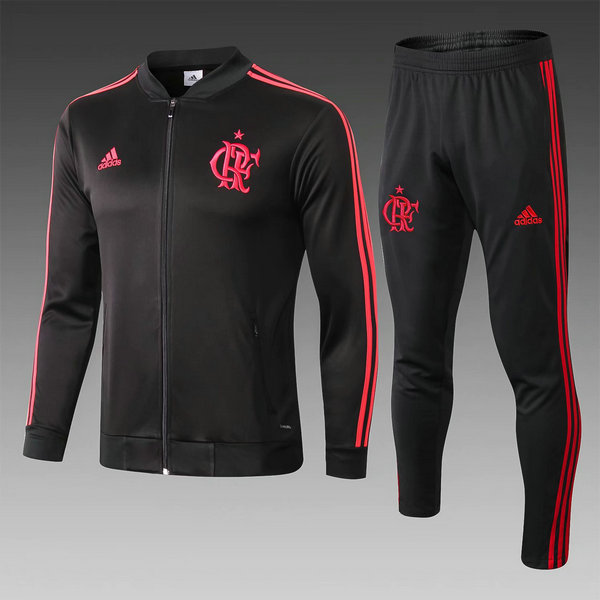 camiseta entrenamiento Flamengo ML Negro 2019-2020