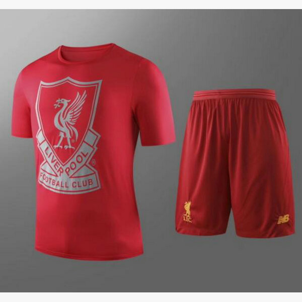camiseta entrenamiento Liverpool rojo 2019-2020